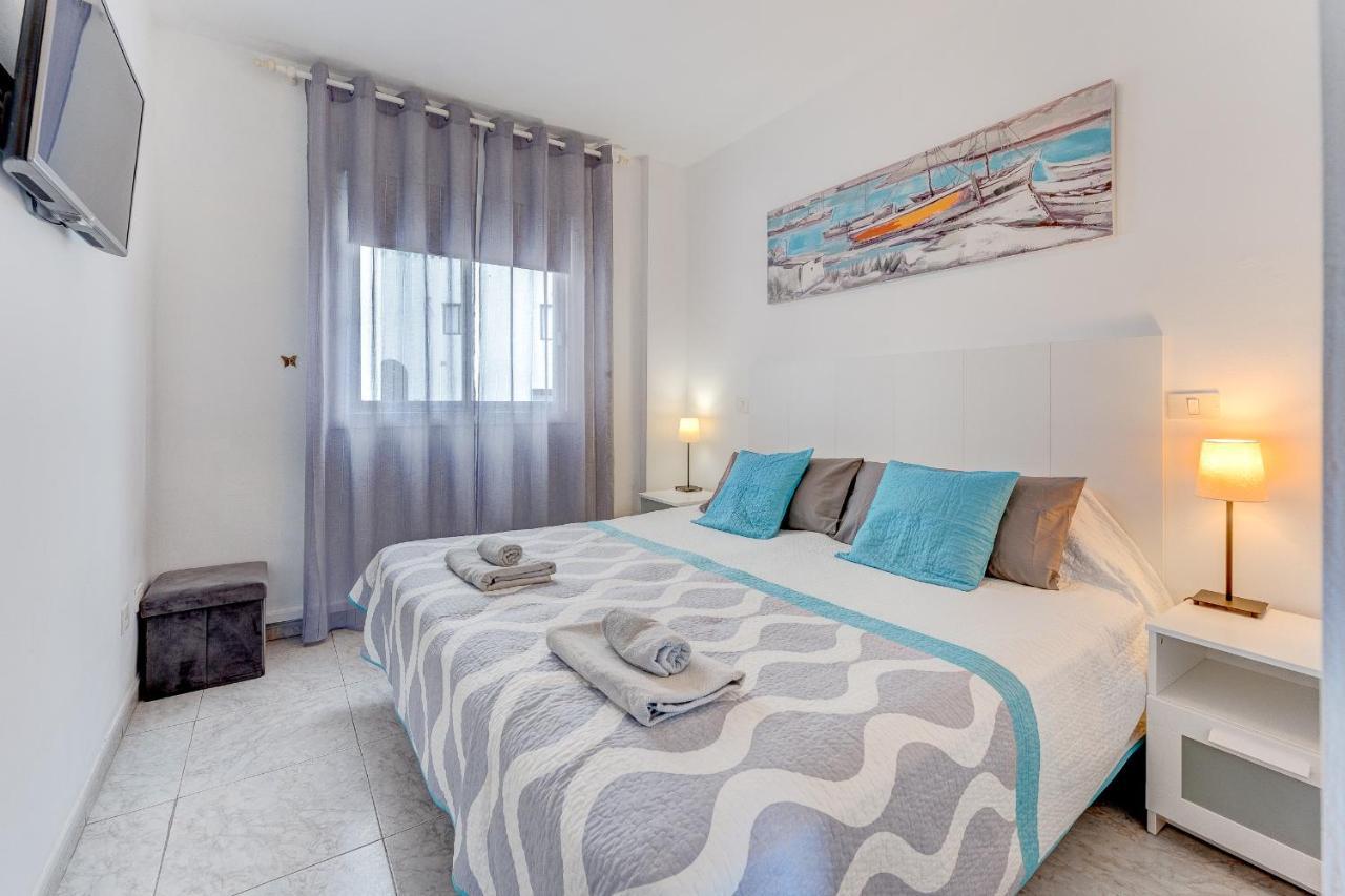 Appartamento Incredible Sea & Mountain View Aircon Front Line Of Atlantic Ocean Puerto de Santiago  Esterno foto